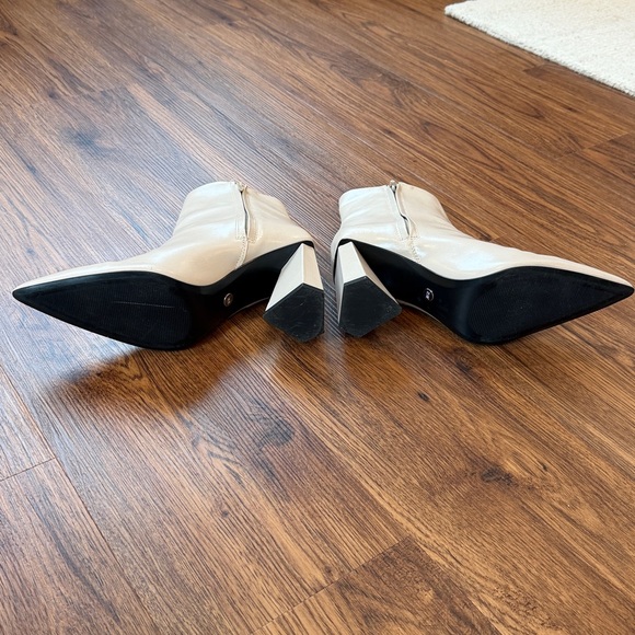 Zara Triangular Heeled Booties - Picture 9 of 9